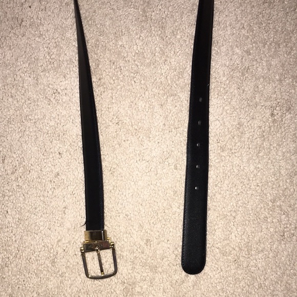 Mens leather reversible belt - Picture 5 of 5